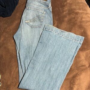 Women's Boot Cut Jeans in Light Blue